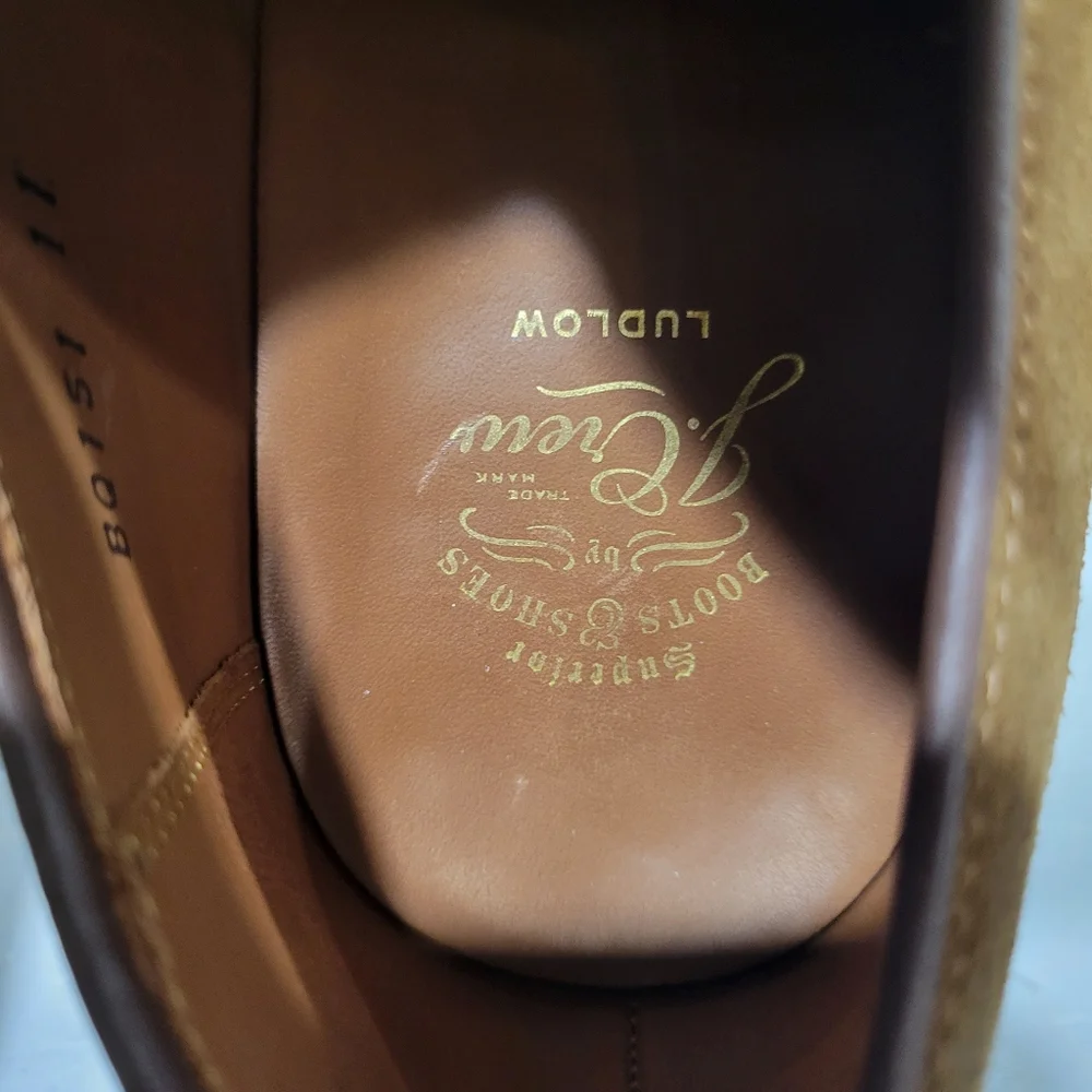J Crew Ludlow derbys in suede Size 11 Brown Suede BQ151